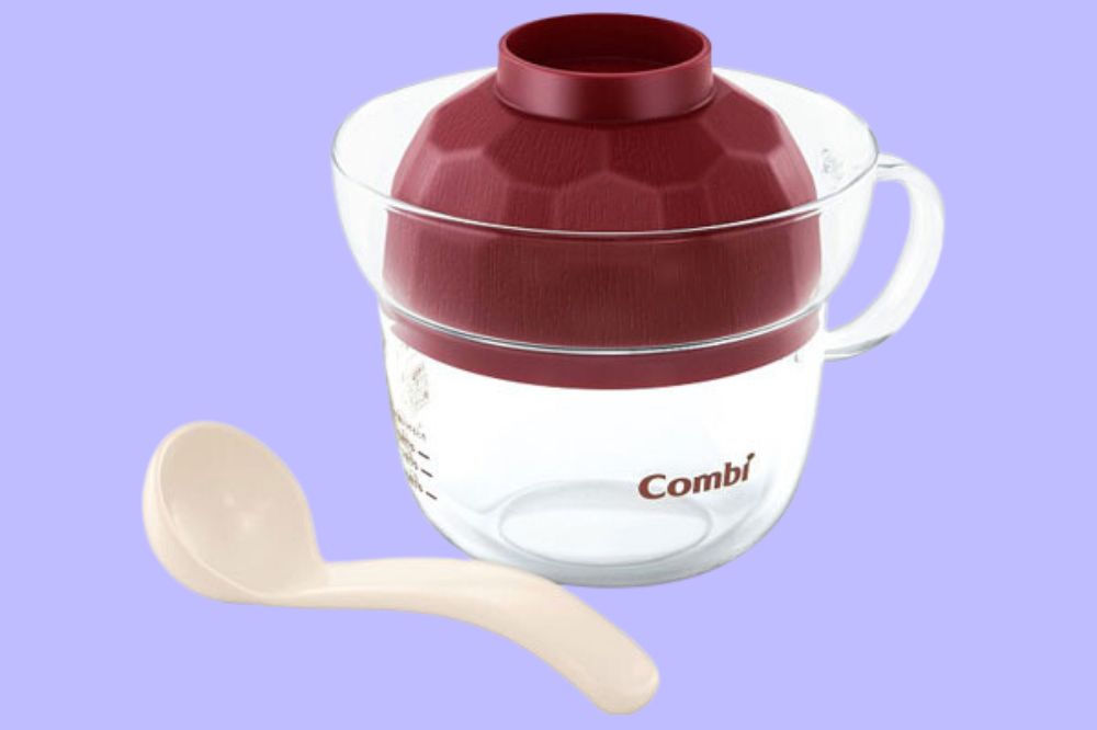 Cốc nấu cháo Combi ăn dặm