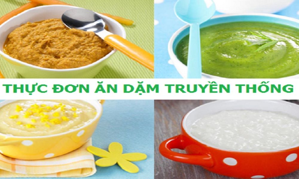 Phương pháp ăn dặm truyền thống