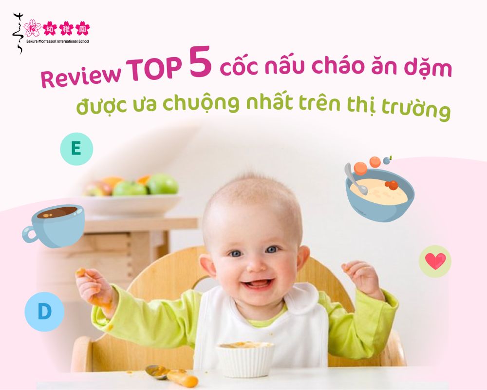 Reivew TOP 5 cốc nấu cháo ăn dặm được ưa chuộng