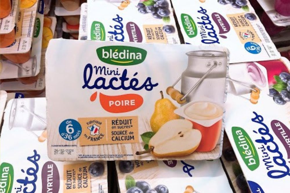 Sữa chua Bledina cho bé ăn dặm
