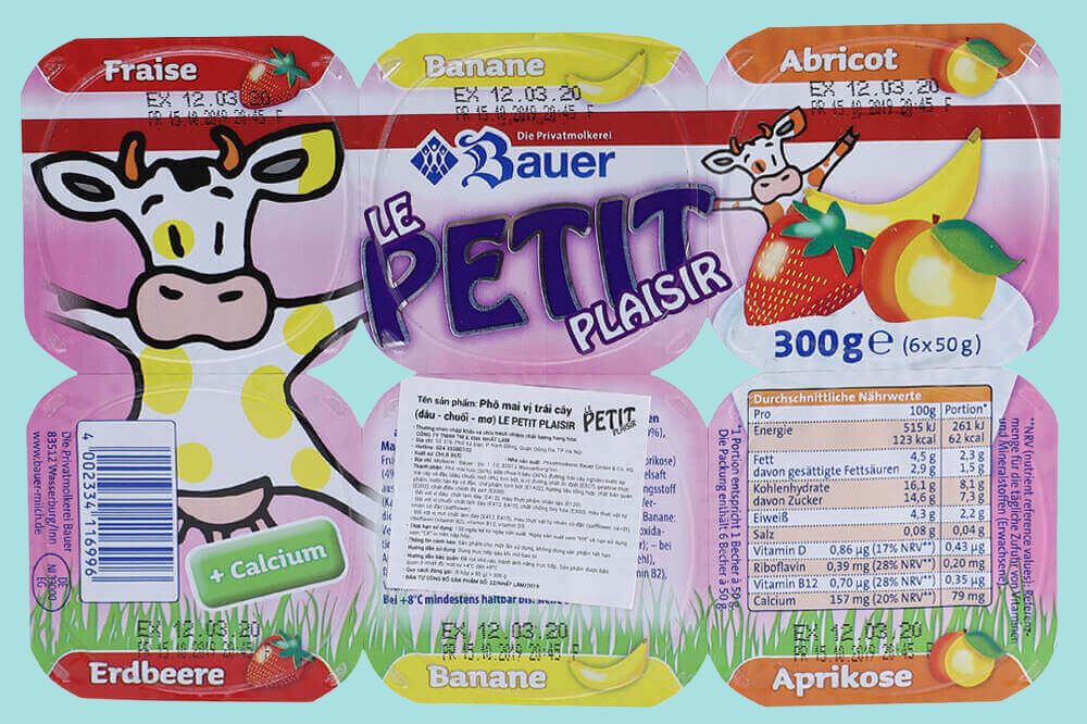 Sữa chua Fomat Petit Soleil cho bé ăn dặm