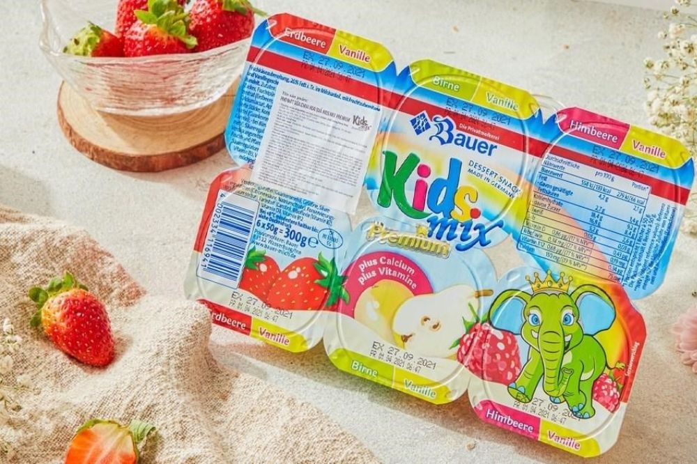 Sữa chua Kidsmix cho bé ăn dặm