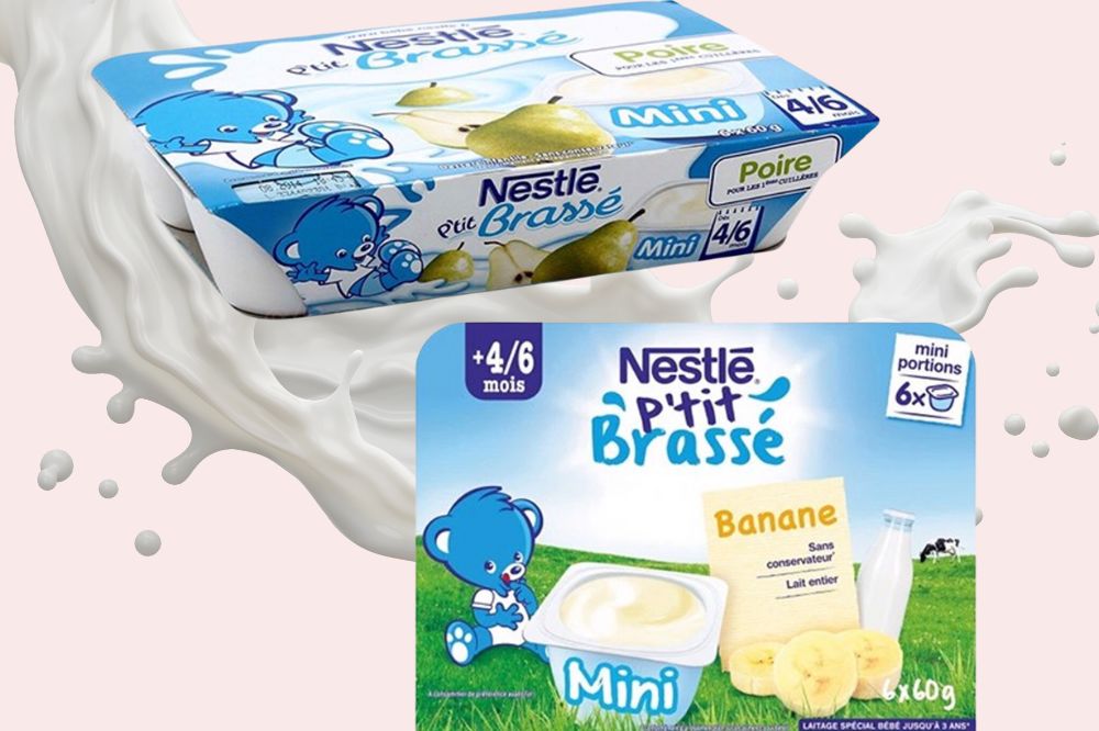 Sữa chua Nestlé cho bé ăn dặm