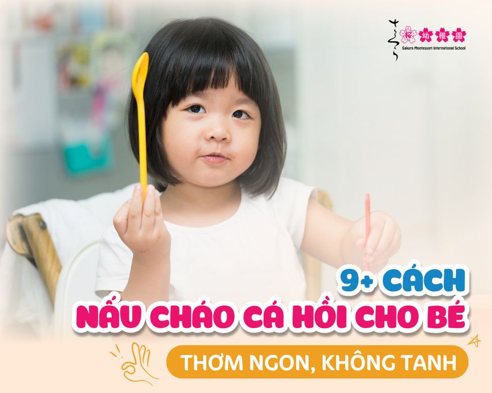 cháo cá hồi cho bé