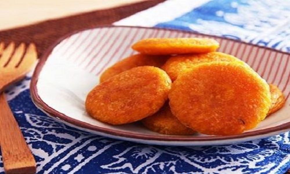 Bánh đậu lăng đỏ cho bé ăn dặm