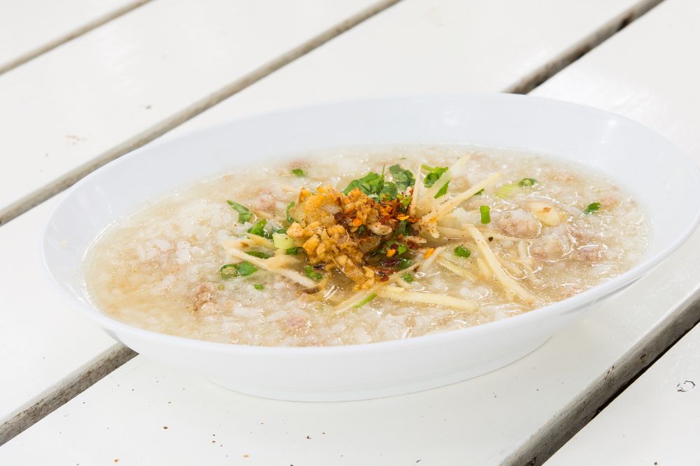 Cháo bắp thịt gà bổ dưỡng cho bé ăn dặm