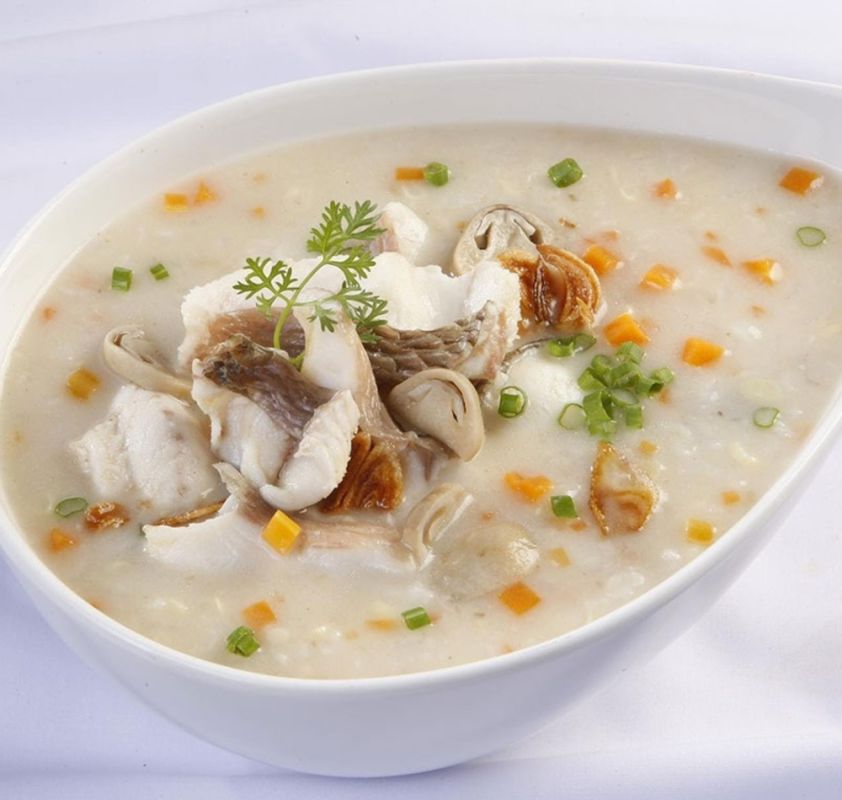 Cháo cá lóc cho bé 8 tháng kèm cà rốt