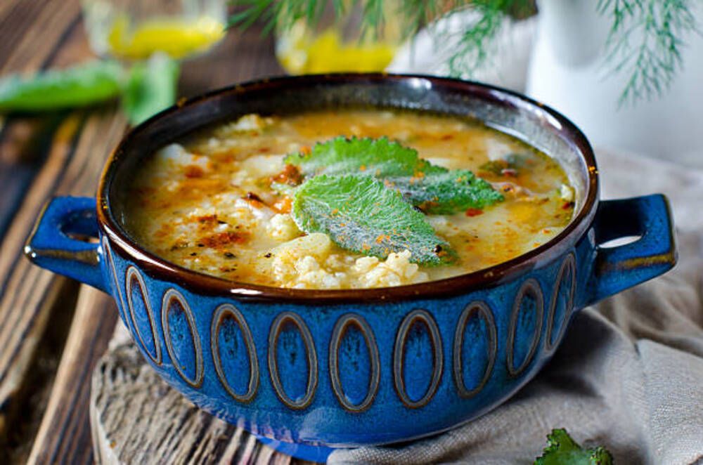 Súp khoai tây, cá hồi cung cấp dưỡng chất cần thiết cho trẻ