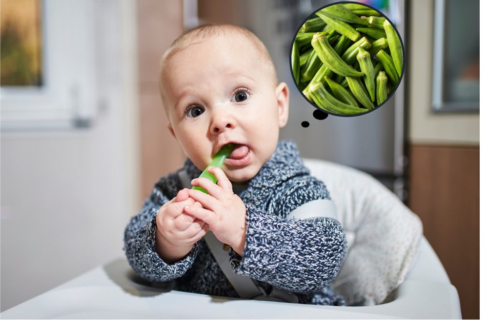 Trẻ mấy tháng thì ăn được đậu bắp? Ăn dặm đậu bắp bao nhiêu là đủ