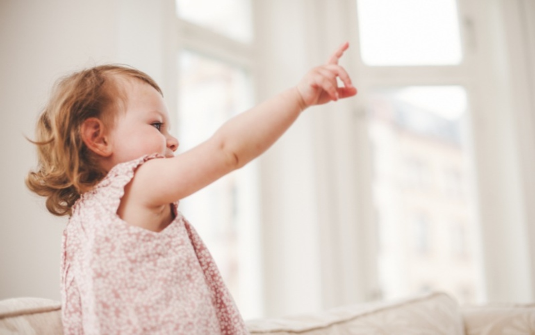 Dạy bé chỉ tay