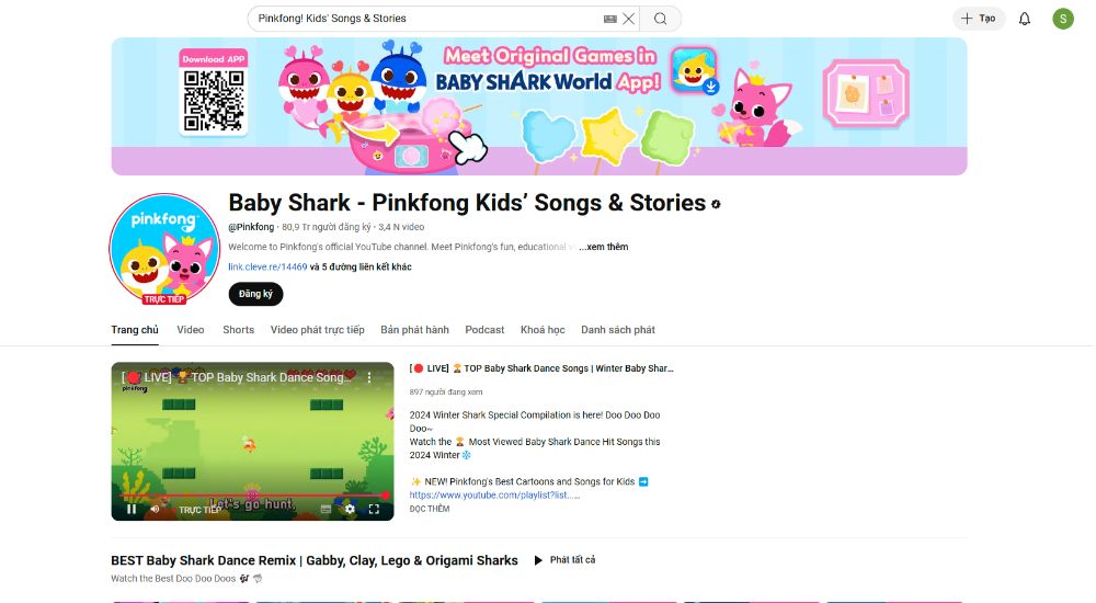 Pinkfong! Kids' Songs & Stories