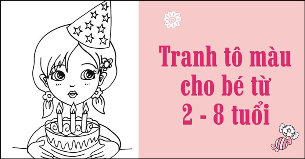 tranh tô màu đặc biệt quan trọng với bé 2 tuổi