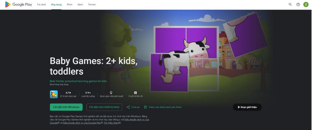 Baby Games for 2+ year olds