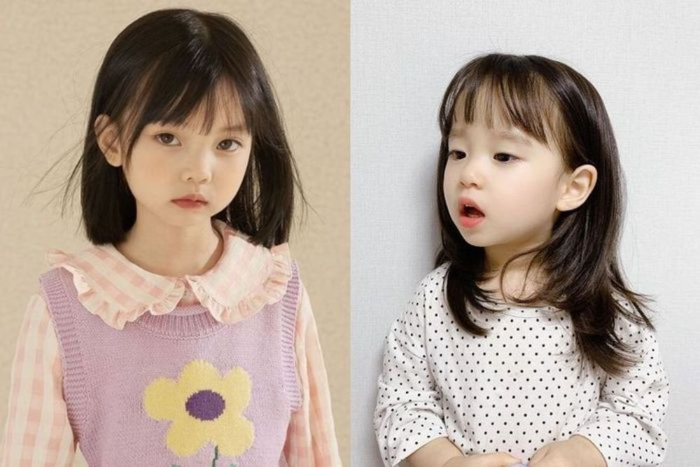 Tóc mái thưa/mái ngố Hàn Quốc