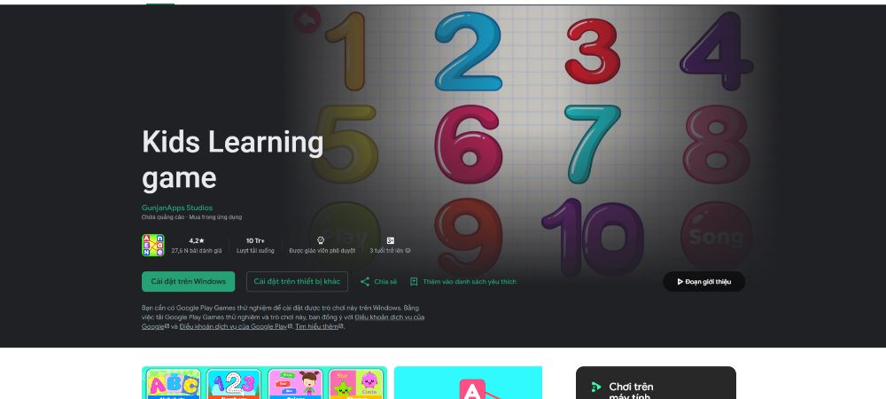 Kids Preschool Learning Games