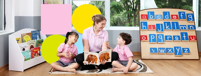 100% giáo viên bản ngữ giảng dạy