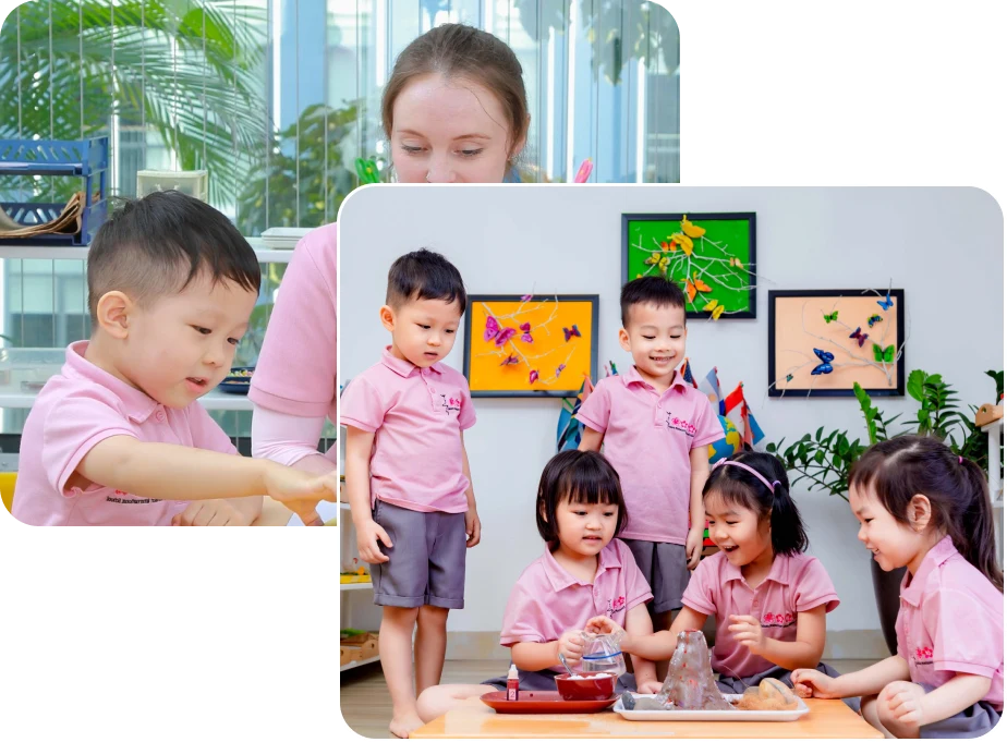 Mầm non quốc tế chuẩn Montessori