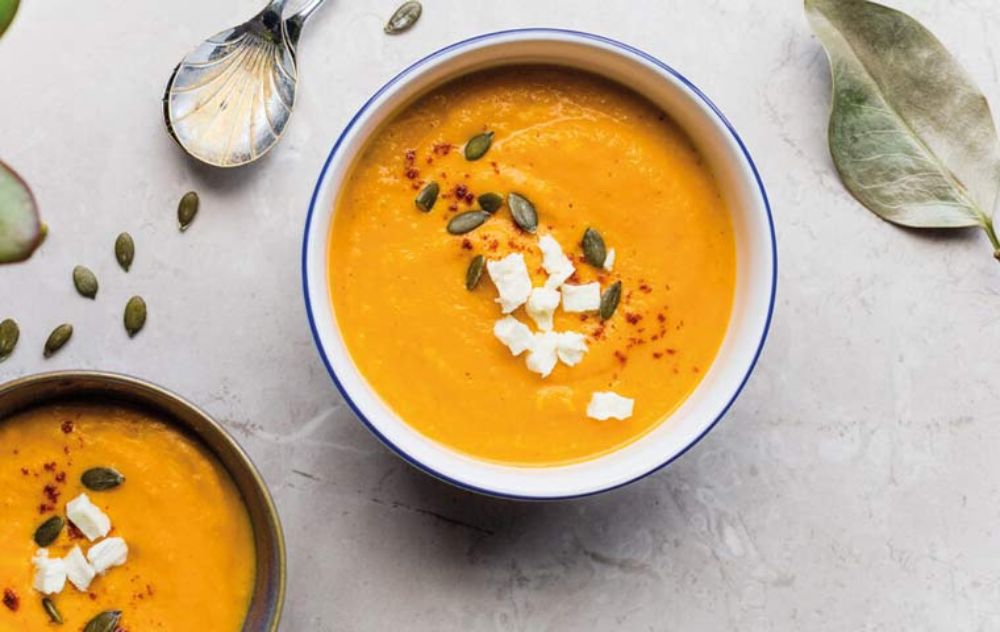 Lợi ích của cháo bí đỏ