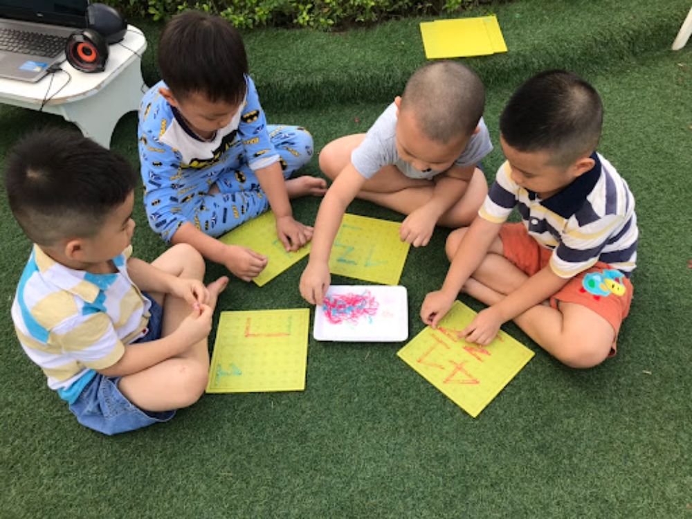 làm quen với toán cho trẻ 3-4 tuổi