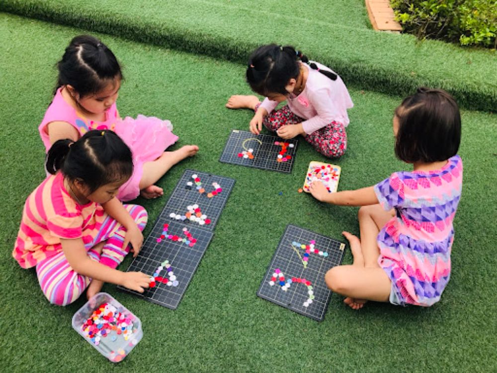 Góc phương pháp Montessori - Reggio - Học qua chơi