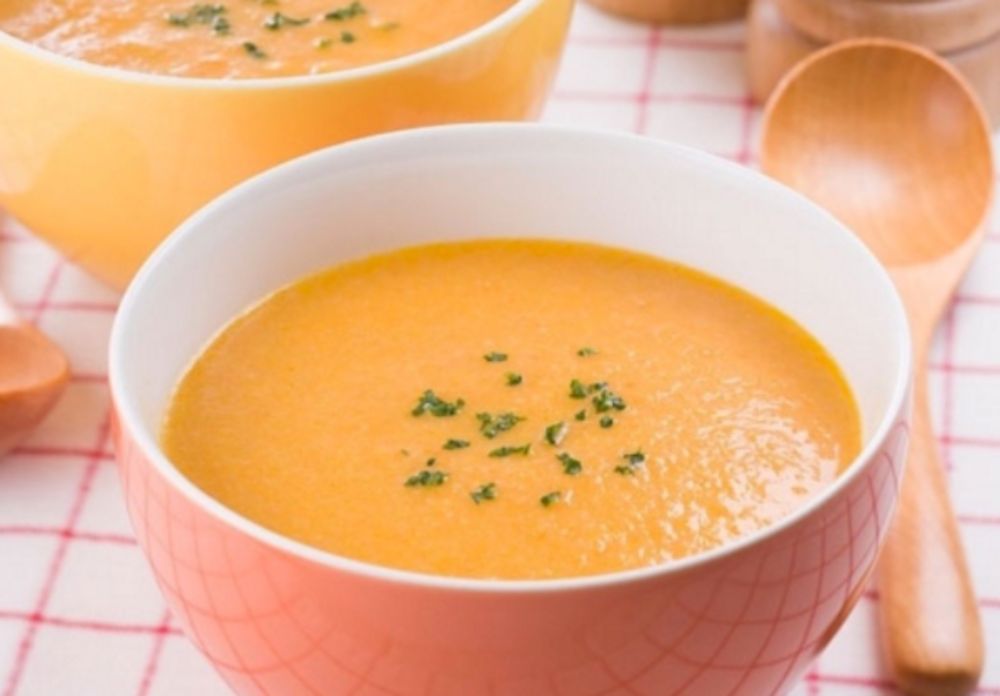 Cháo bí đỏ