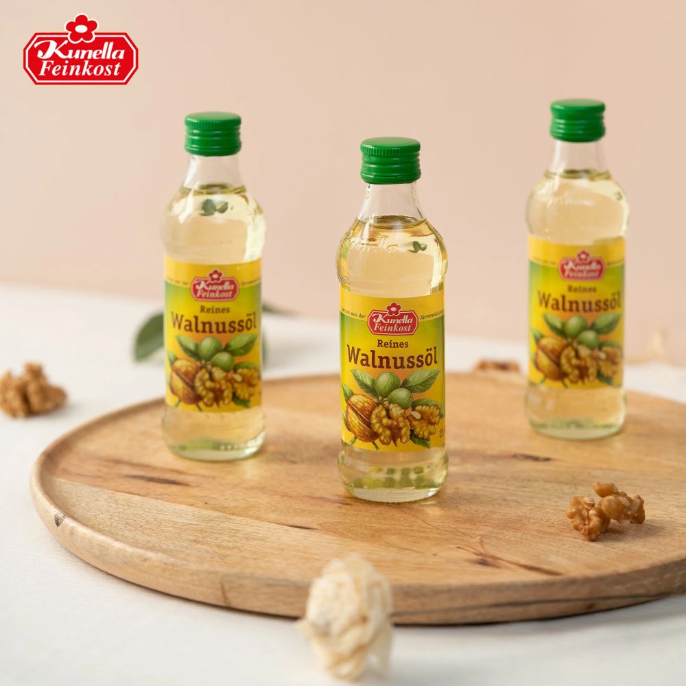 Dầu óc chó ép lạnh Kunella Feinkost