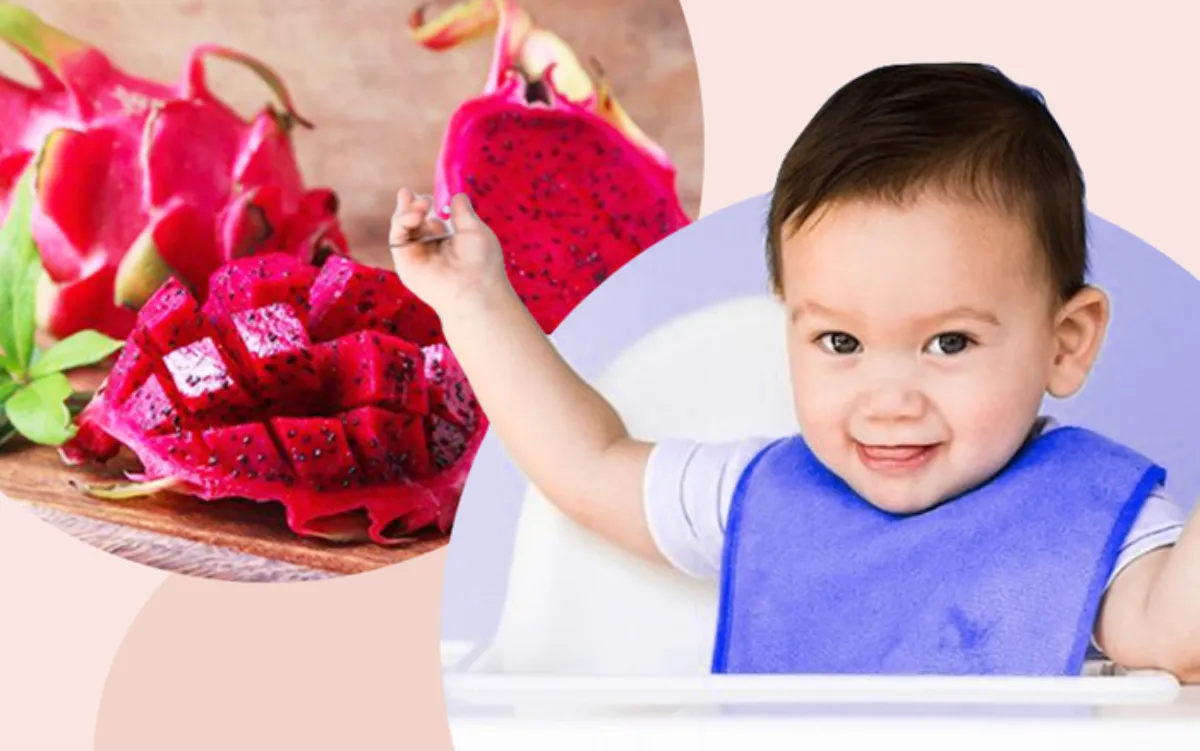 Cho bé ăn đúng cách để phát huy tối đa lợi ích của thanh long