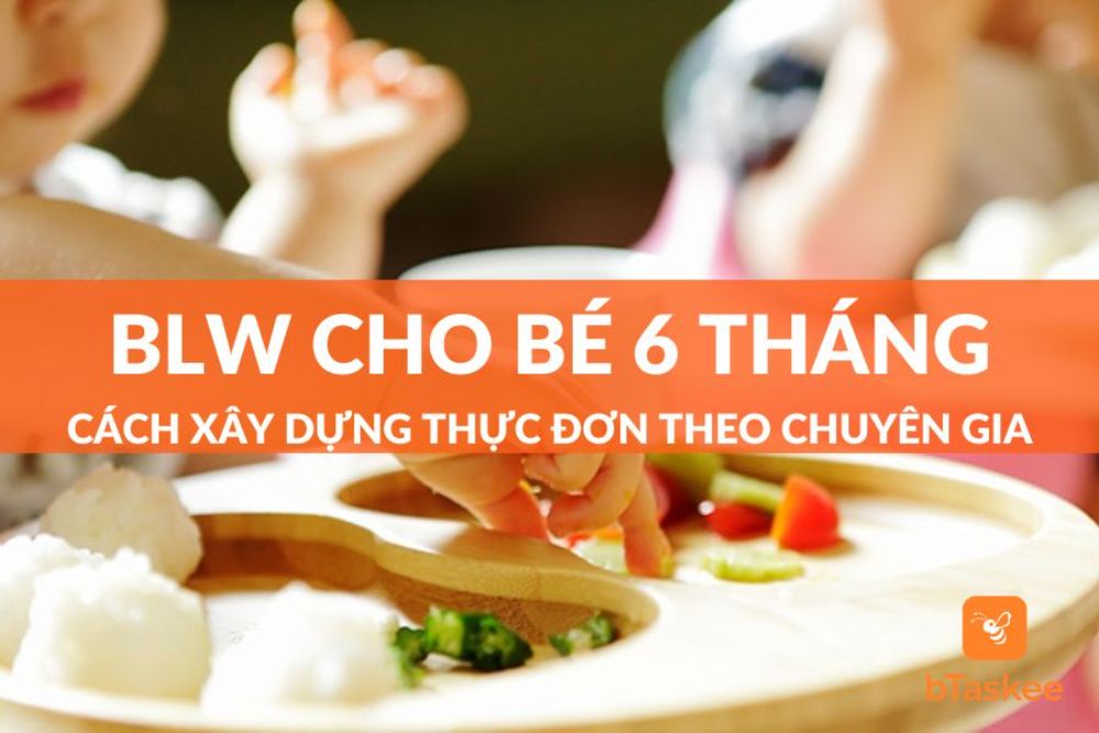Bé 6 tháng tuổi hào hứng khám phá bữa ăn BLW đầu tiên của mình