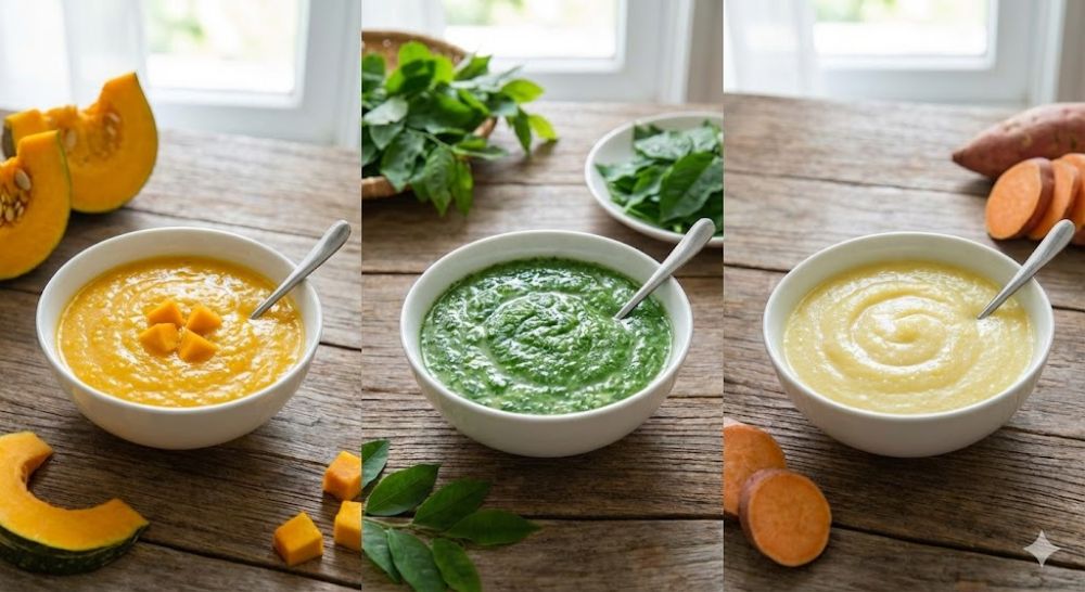 Đổi món liên tục giúp bé hào hứng hơn với bữa ăn (Ảnh: sưu tầm internet).