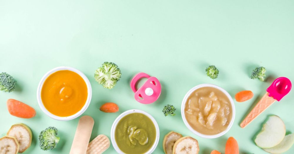 Bữa cháo cho bé 7 tháng cần cân bằng đủ 4 nhóm chất (Ảnh: sưu tầm internet).