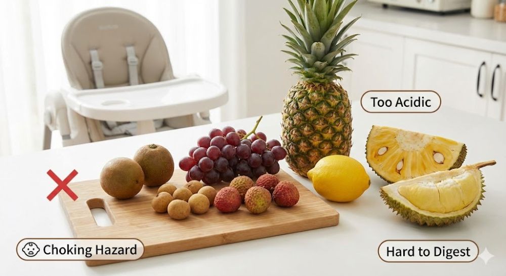 Nhóm trái cây hạn chế