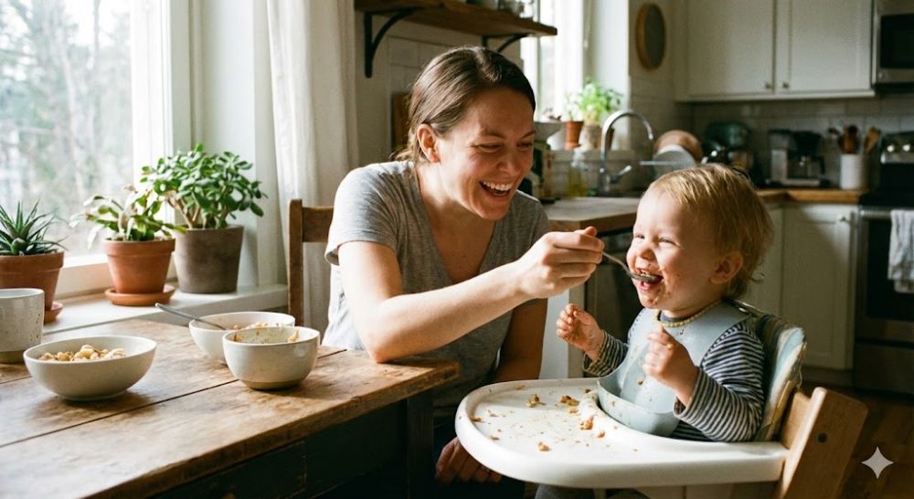 Nên cho bé thử mực vào bữa sáng hoặc trưa để dễ dàng theo dõi phản ứng.