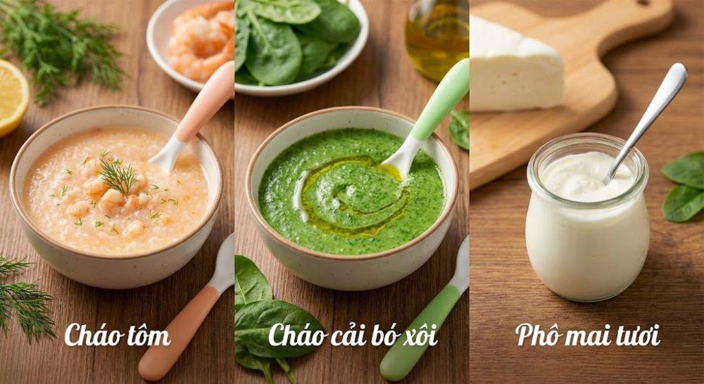  Đa dạng thực phẩm từ động vật đến thực vật giúp bé không bị biếng ăn.