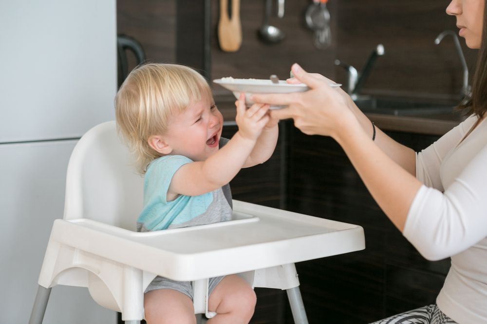 Mọc răng hoặc mải mê tập kỹ năng mới là nguyên nhân chính khiến trẻ 8 tháng biếng ăn sinh lý.