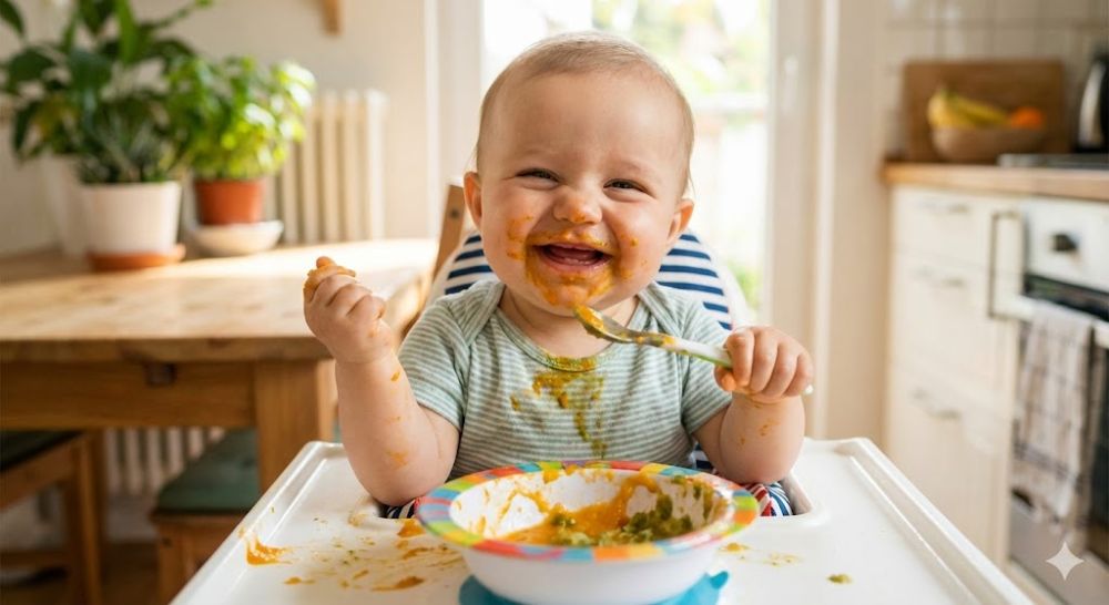 Bé ăn uống ngon miệng