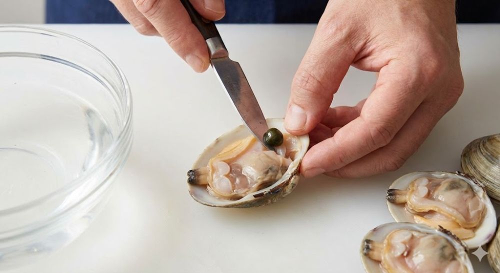 Loại bỏ túi phân giúp cháo không bị sạn và hôi