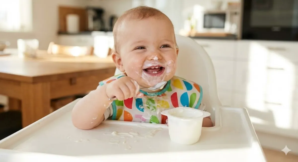 Tần suất ăn sữa chua phụ thuộc vào khả năng thích nghi của từng bé.