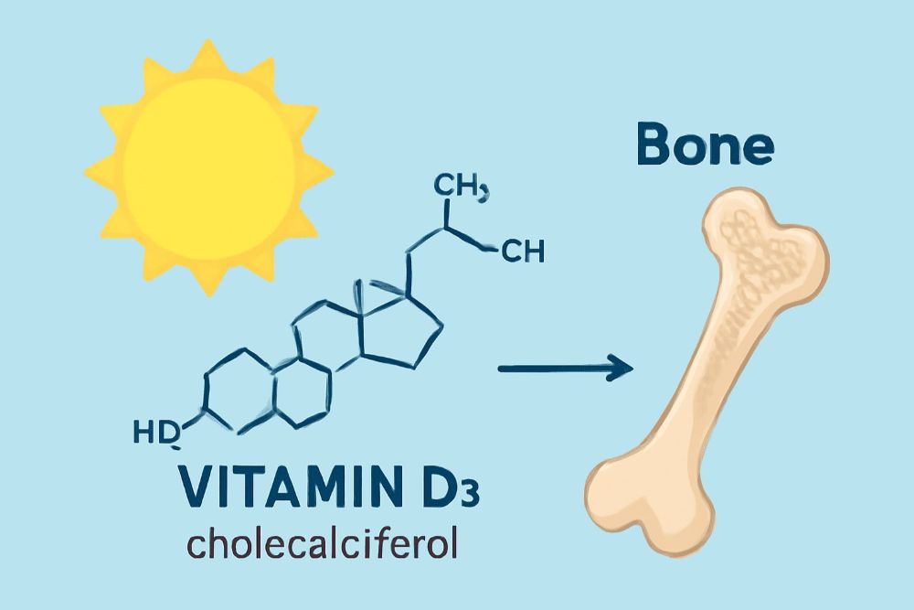 Vitamin D3 là chìa khóa giúp bé hấp thụ Canxi, ngăn ngừa rụng tóc vành khăn