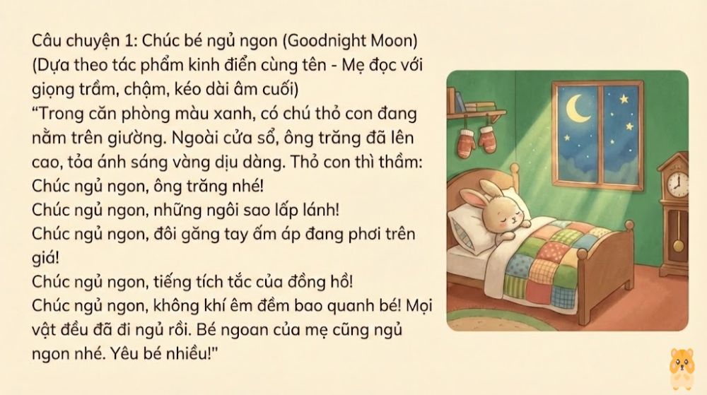 Chúc bé ngủ ngon