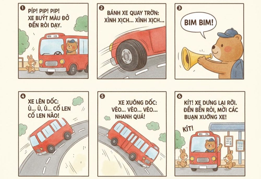 Chiếc Xe Buýt Ồn Ào