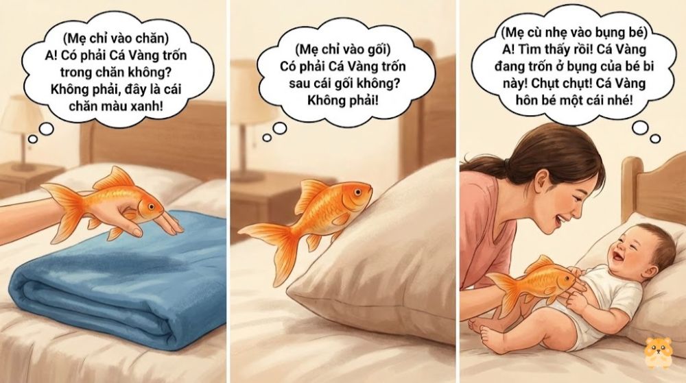 Cá Vàng trốn ở đâu?