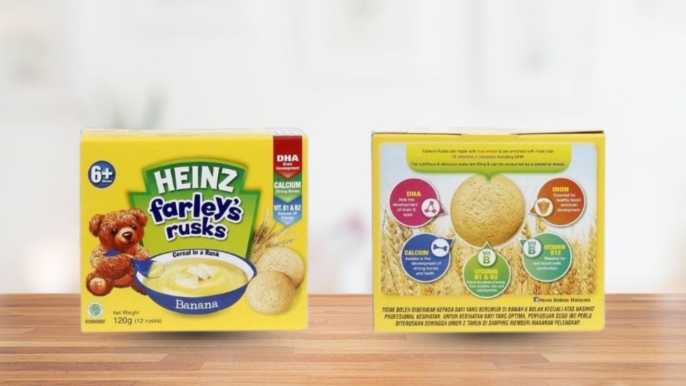 Bánh quy ăn dặm Heinz