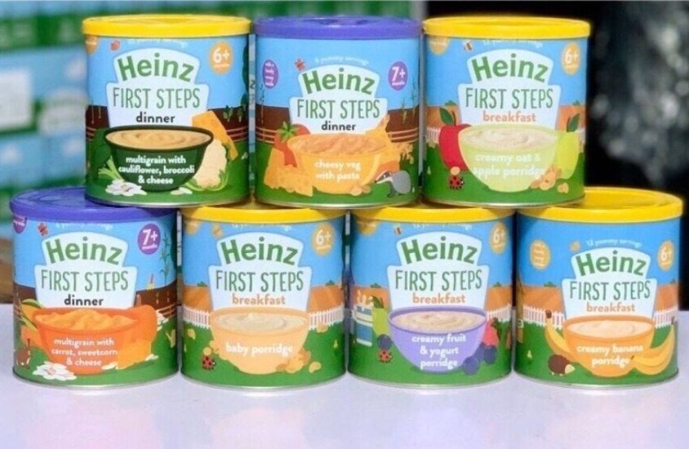Bột ăn dặm Heinz