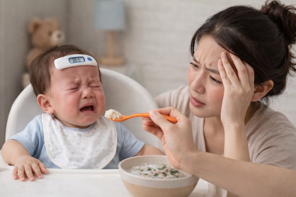 Nguyên nhân khiến trẻ 9 tháng biếng ăn
