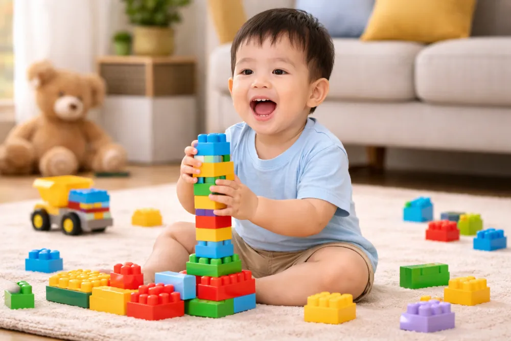 Trẻ có cân nặng vượt chuẩn hoặc thường xuyên được bế ẵm có thể chậm bò hơn các bạn đồng trang lứa.