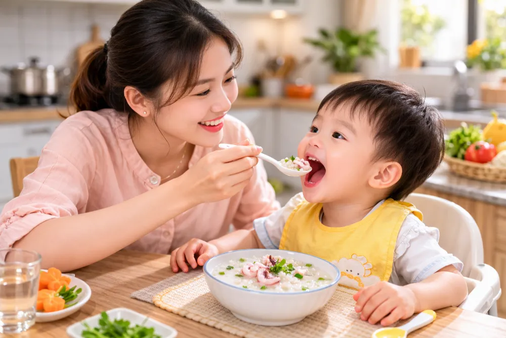 Tuân thủ quy tắc thử 3 ngày giúp mẹ an tâm khi cho bé làm quen với siêu thực phẩm từ biển cả.