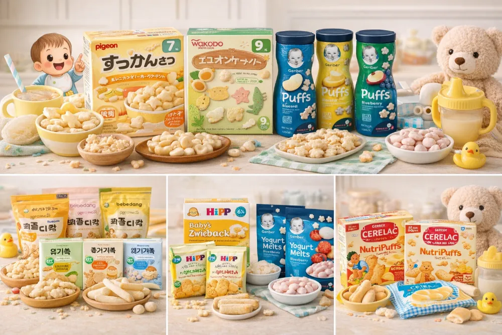 top 10 bánh ăn dặm cho trẻ 9 tháng