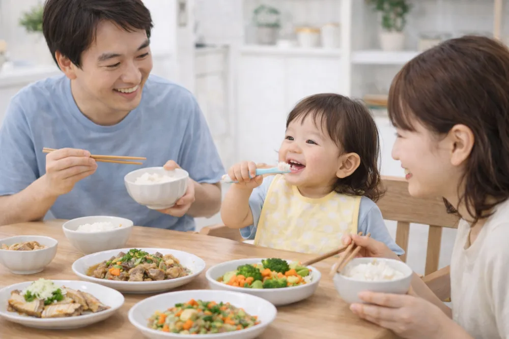 Bàn ăn "3 Không" là chìa khóa vàng giúp con tập trung hoàn toàn vào việc nhai nuốt.