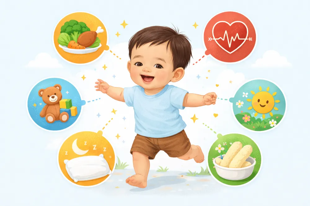 1000 ngày đầu đời là một trong 3 giai đoạn vàng cần chú trọng bổ sung canxi để trẻ bứt phá chiều cao