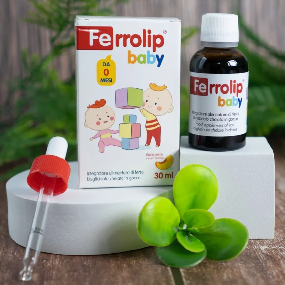 Sắt hữu cơ nhỏ giọt Ferrolip Baby